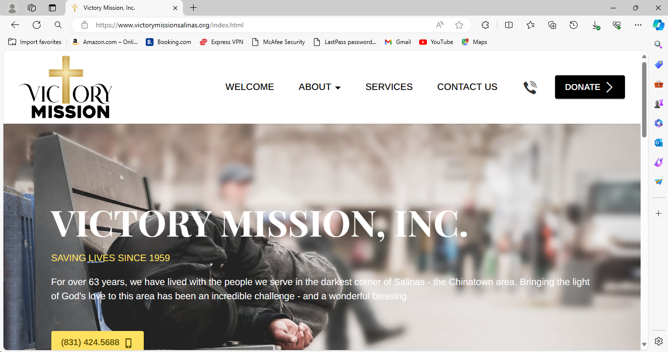 VICTORY MISSION, INC.