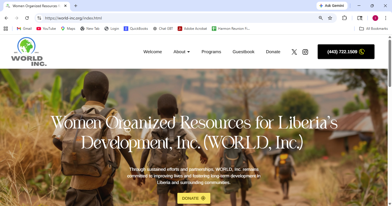 Women Organized Resources for Liberia’s Development, Inc. (WORLD, Inc.) 